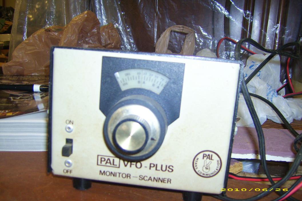 Vintage pal  VFO for CB or Ham Radio  working grate