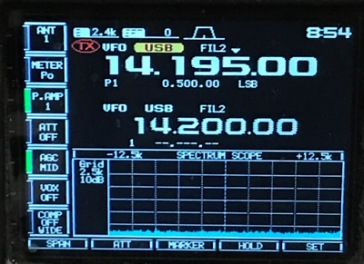 Icom IC-756ProII Pro2 PA LCD Display  Working Pull