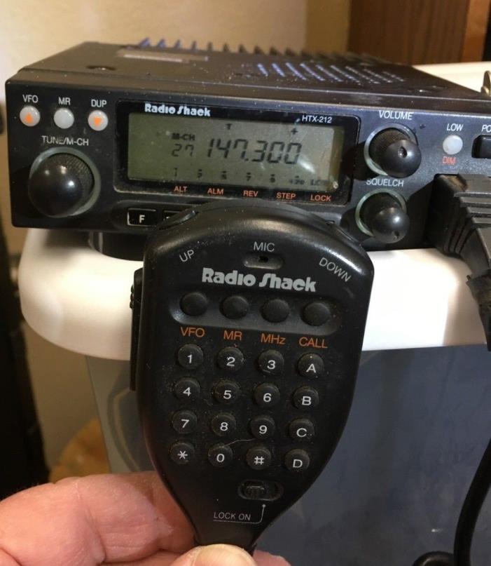 Radio Shack HTX-212 2 Meter Mobile Transciever