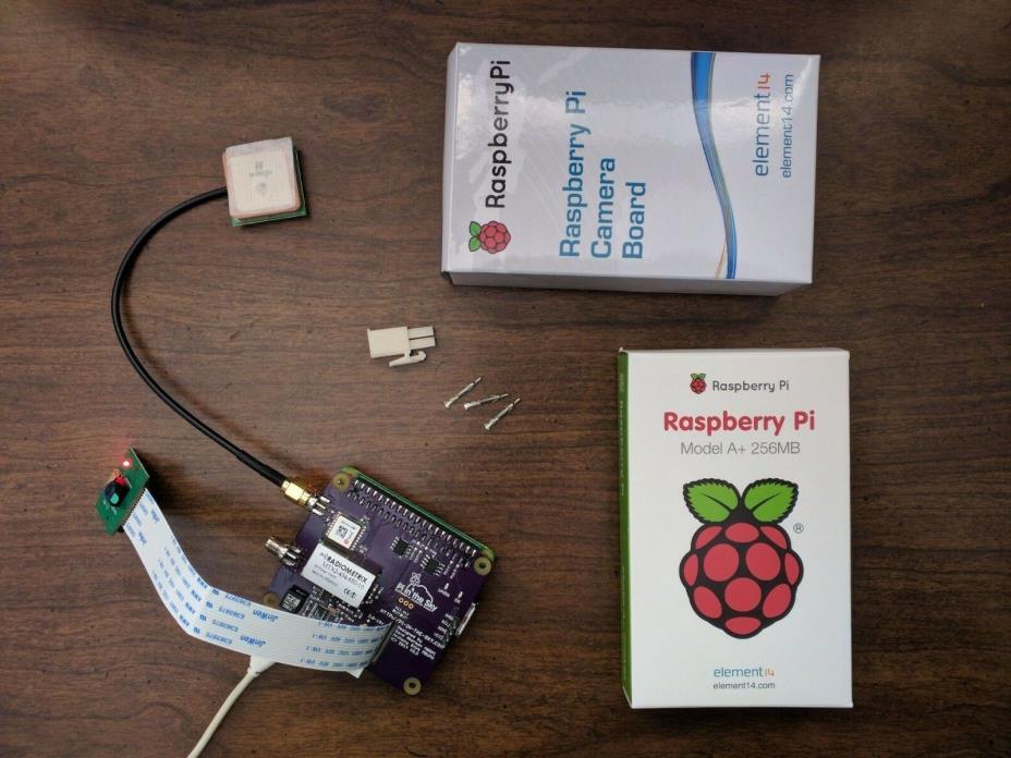 Pi In The Sky Weather Balloon GPS & Camera Payload: Raspberry Pi A+ Camera, more