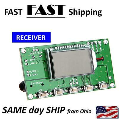 FM Receiver board - for microphone radio ham & DIY custom - FM radio PLL LCD