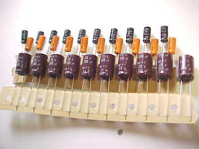 30 LOT PACK OF NOS ELECTROLYTIC CAPACITORS, 3 VALUES