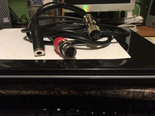 4 Pin Heil Microphone To 8 Pin Round Kenwood Radio Only Used 2 Months