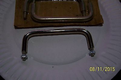 Stainless Steel RACK Mount HANDLES - pair - 3-3/4