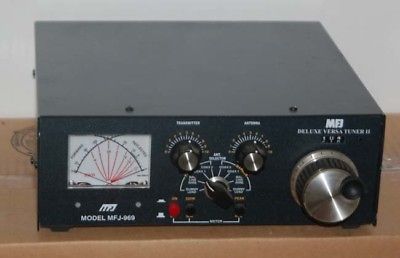 MFJ-969 Deluxe HF Antenna Tuner w/ Built-in 4:1 Balun 300W 6-160 Meters