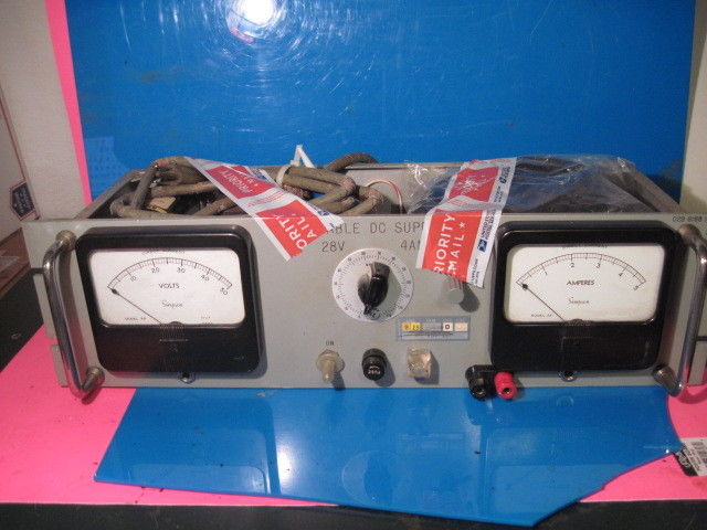COLLINS RADIO TEST EQUIPMENT DC POWER SUPPLY
