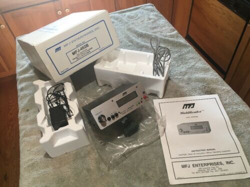 New MFJ-462B RTTY CW Ham Morse Code Teletype Receiver Multi Reader
