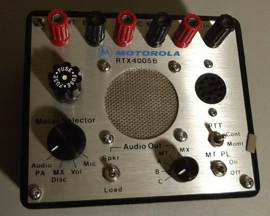 Motorola RTX 4005B VHF/UHF PortableTest Set