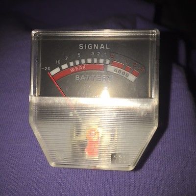 NOS Original Ten-Tec Surplus S-Meter 200 uA QRP