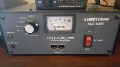Ameritron ALS-500MR 500W Mobile Solid State HF Amplifier - Bundle