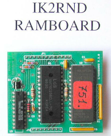 IK2RND ROM & Memory RAM for ICOM 751 or 751A