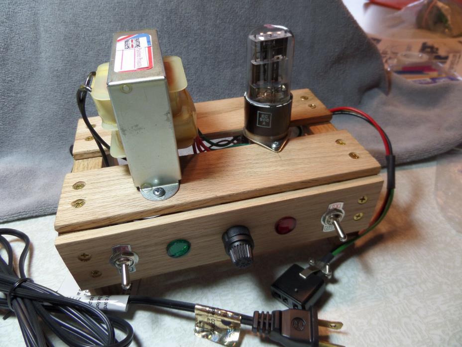 PASTIME PROJECTS VT vintage style Amateur Radio Tube type 200V Power Supply Kit