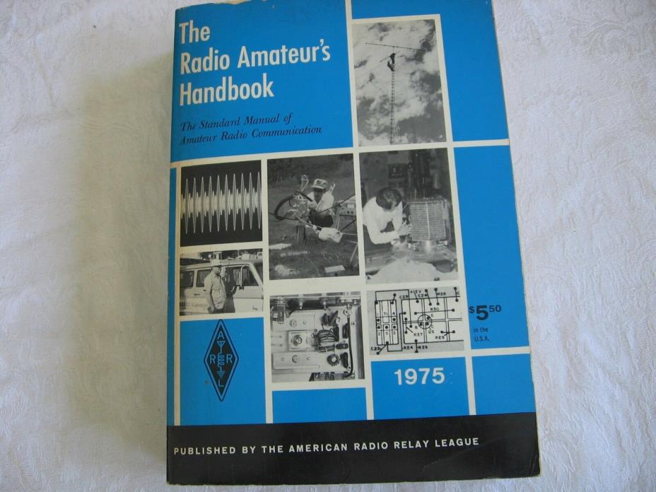 1975 ARRL The Radio Amateur's Handbook SOFT COVER