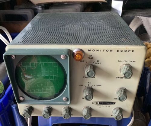 Heathkit Monitor Scope HO-10 VG working