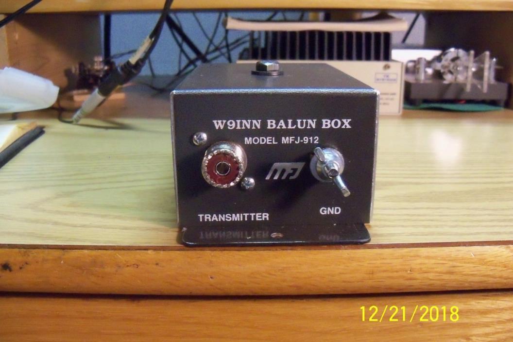 For Sale MFJ W9INN Balun Box Model 912