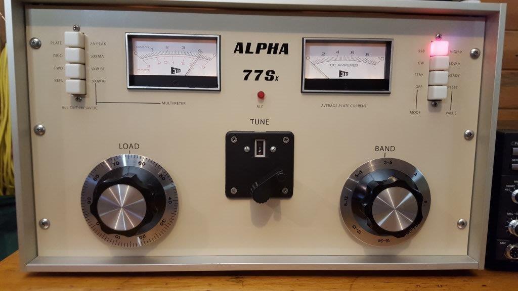 ALPHA 77SX MINT Condition RARE and nice looking amp. High Power AMP-- QRO