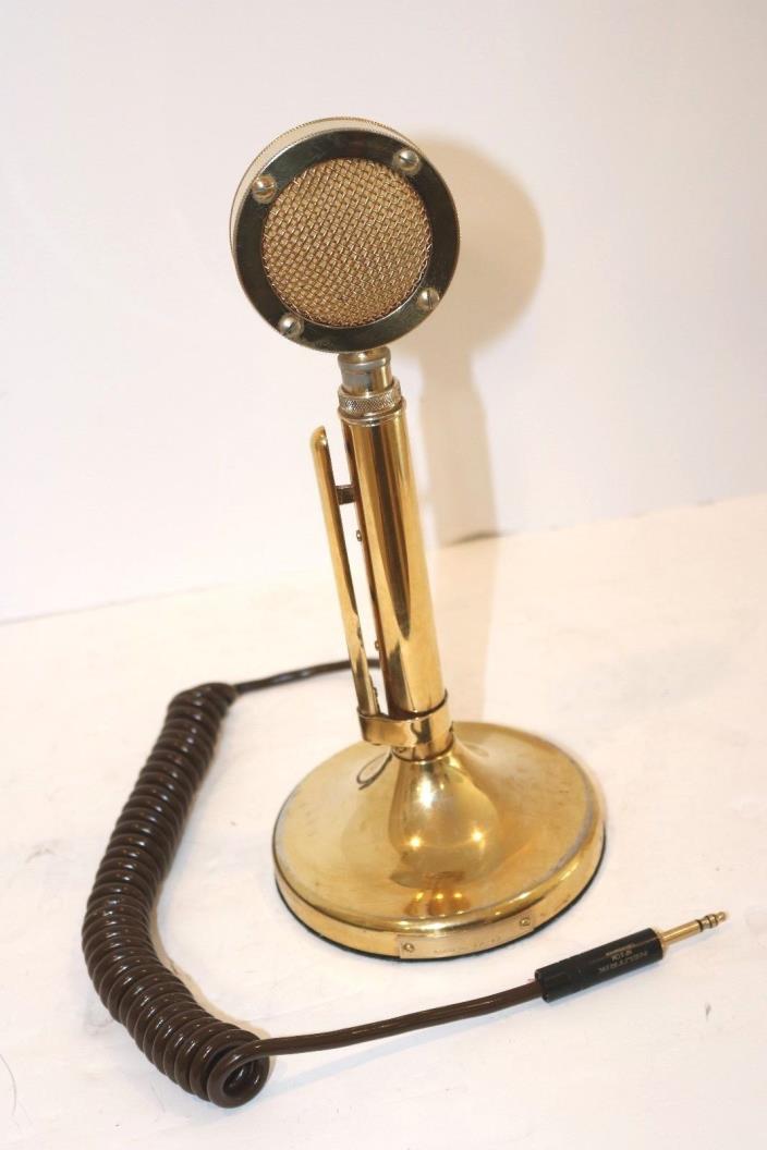Collectible  ASTATIC GOLDEN EAGLE  D-104 Microphone mike - Shows Some WEAR
