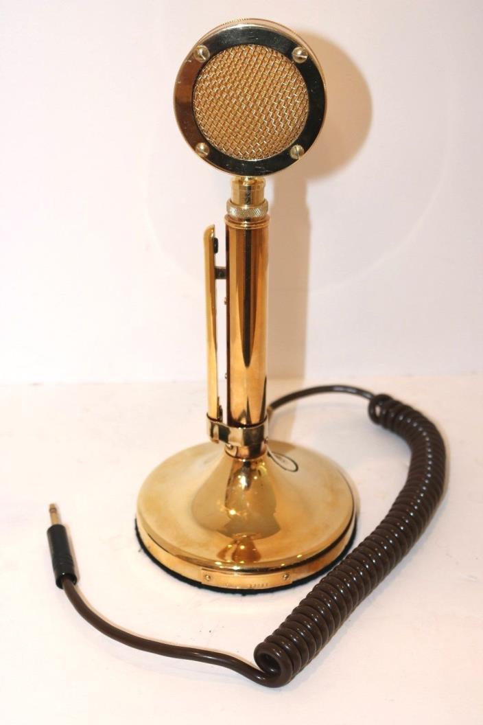 Collectible  ASTATIC GOLDEN EAGLE  D-104 Microphone mike in Fabulous CONDITION
