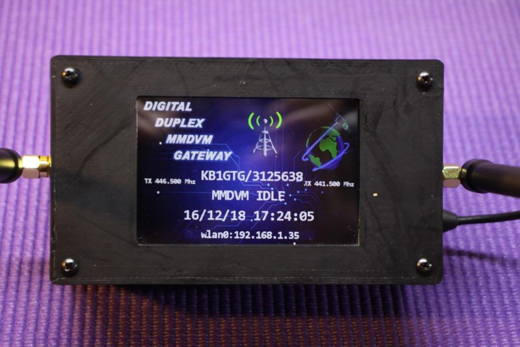 MMDVM DUPLEX GTG HOTSPOT DMR DSTAR YSF NXDN P25 C4FM PISTAR PLUS CROSS MODES