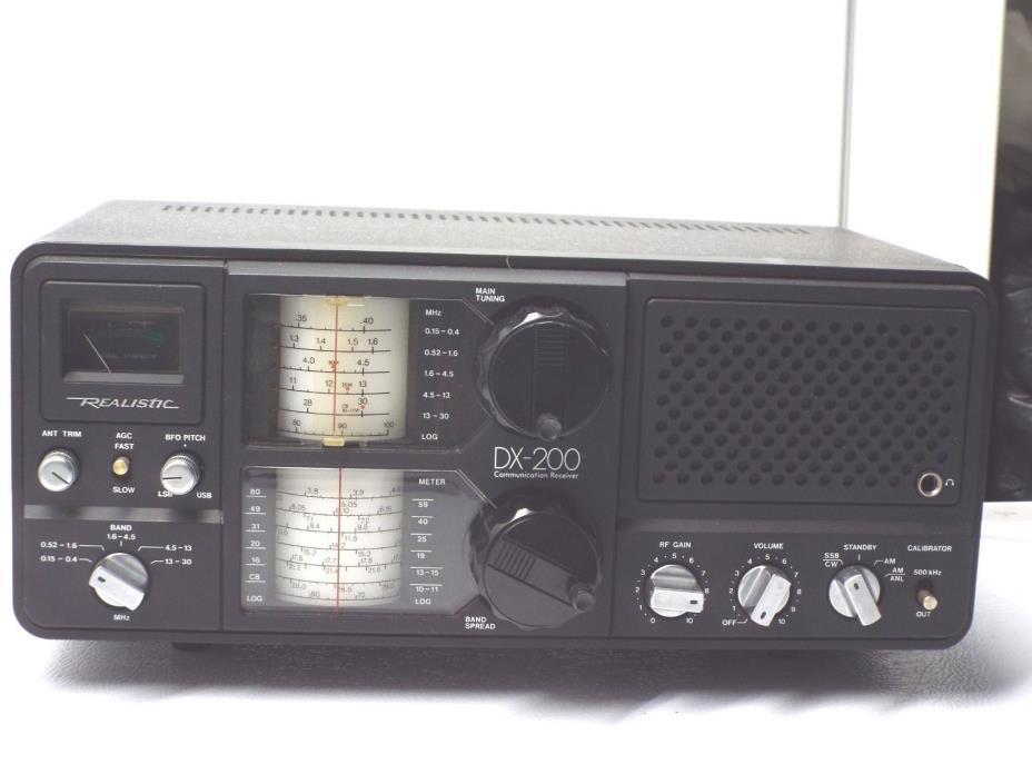 Radio Schack DX 200 Communication Receiver  LW/MW/SW 150 kHz - 30 MHz