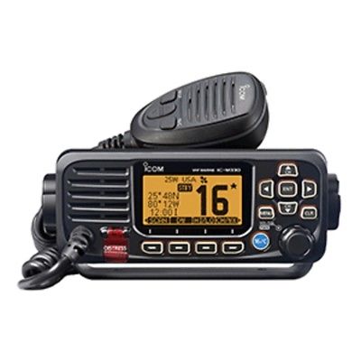 New Icom M330 Compact VHF Radio - Black