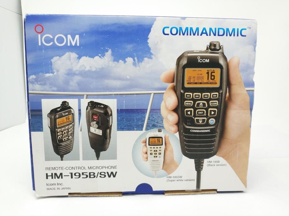 ICOM HM195B/SW Remote-Control Microphone New/Open Box!