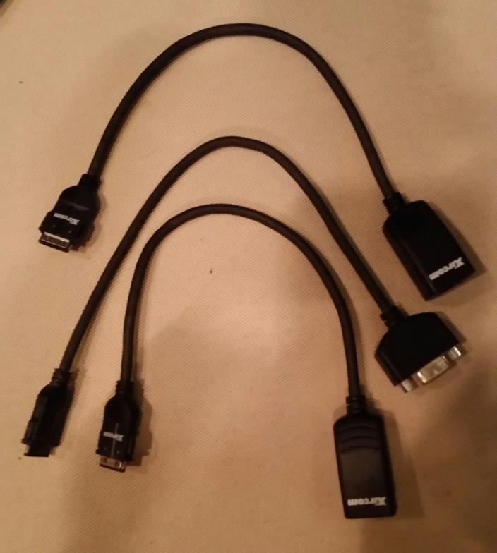 3 Dongles for a Xircom PCMCIA Token Ring Adapter IIPs Card (no PCMCIA Card)