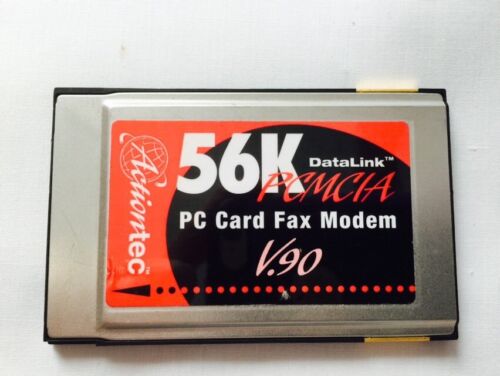 ActionTec FM560LK DataLink 56K Fax/Modem PCMCIA PC Card V.90 100115