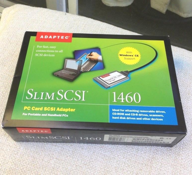 Adaptec SlimSCSI 1460 PC Card SCSI Adapter APA - 1460D Kit