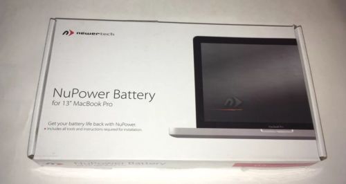 Newertech  Nu Power Battery 4 Macbook pro 13” Unibody models Fits Several Models