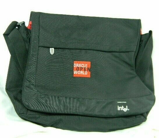 Oracle World Open Promotional Bag Laptop Computer Multiple Pockets Crossbody