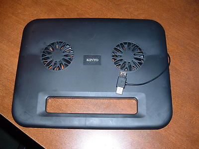SHIPS DAILY KINYO CF-130 PORTABLE LAPTOP COOLING FAN  POWER SOURCE DC 5V (USB)