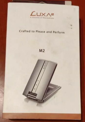 Luxa2 M2-Air Laptop Cooler~Aluminum Clamshell~Used Lightly