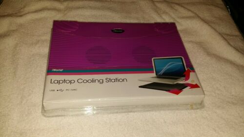 iWorld Laptop Cooling Station NEW Manufacturer Sealed CP-7099
