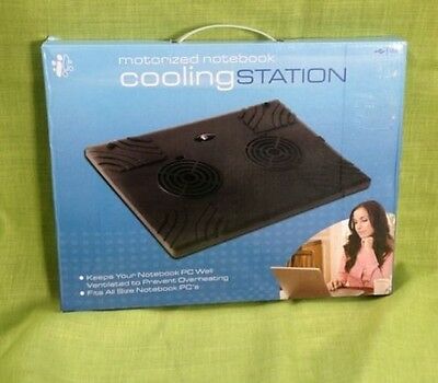 ICONCEPT MOTORIZED NOTEBOOK  PC COMPUTER COOLING STATION DC TO USB CABLE