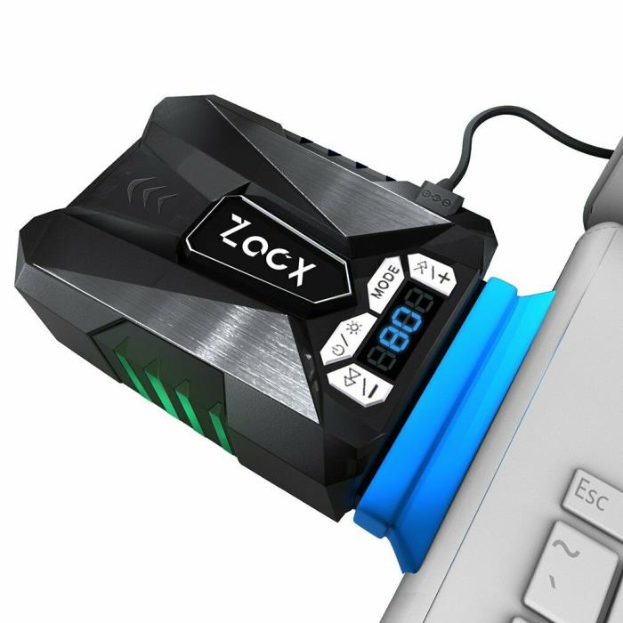 Zocx Laptop Heat Extracting USB Cooling Fan For Notebook Laptop PC US