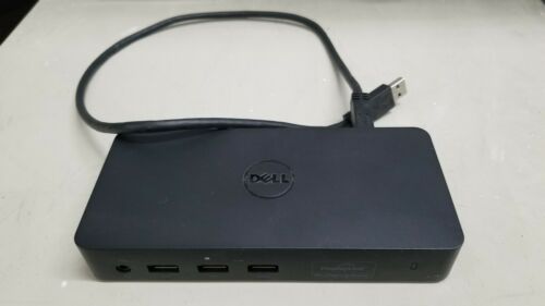 Dell USB 3.0 Ultra HD/4K Triple Monitor Display Docking Station D3100