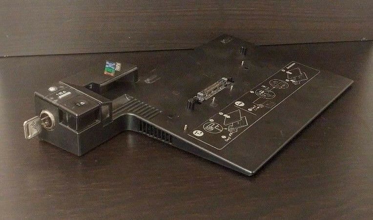 IBM Thinkpad Notebook Laptop Docking Station USB, VGA, DVI w/ Key