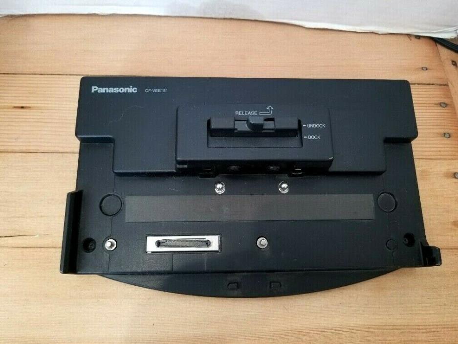 Panasonic Toughbook Cf-veb181a Port Replicator Docking Station Cf-18 Cf-19