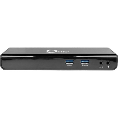NEW SIIG JU-DK0211-S1 USB 3.0 Universal Dual Video Docking Station - for