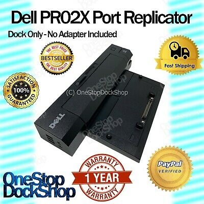 Dell PR02X Port Replicator Laptop Docking Station FFCV6 E7240