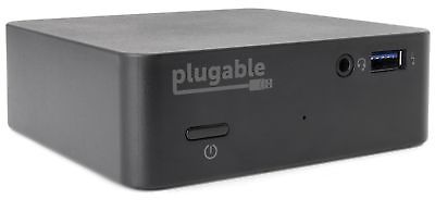 Plugable USB-C Mini Docking Station with 85W Charging for Thunderbolt 3 and U...