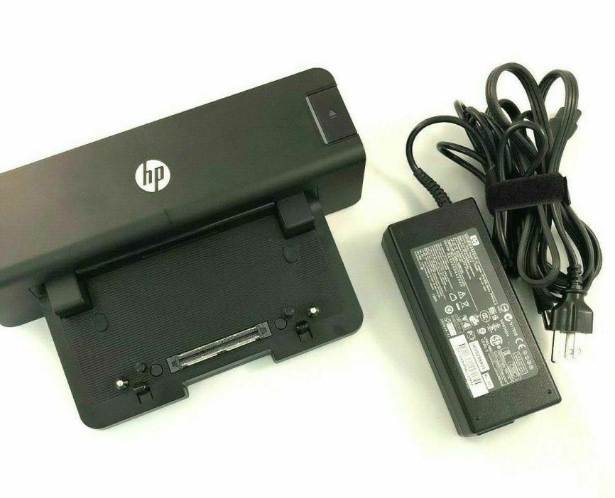 HP ELITEBOOK PROBOOK DOCKING STATION PORT REPLICATOR WITH AC CHARGER