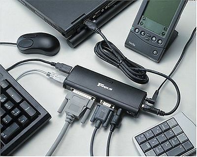 Targus USB Mobile Port Replicator With Ethernet PA070U NEW