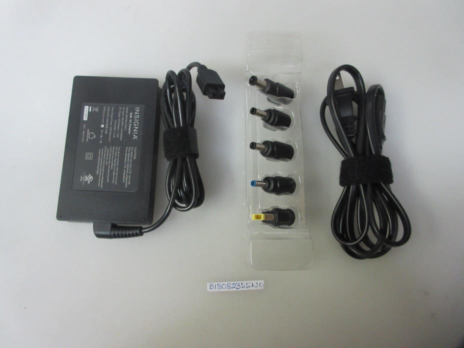 Insignia 90W Slim Laptop Charger with USB Port NS-PWLC795-C