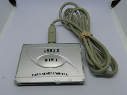 USB 2.0 9 in 1 CARD READER WRITER