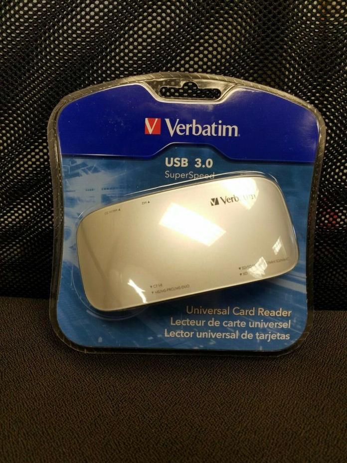 Verbatim 97706 USB 3.0 SuperSpeed Universal Card Reader