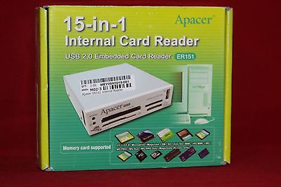USB 2.0 Embedded Internal Card Reader, 15-in-1 Apacer ER151
