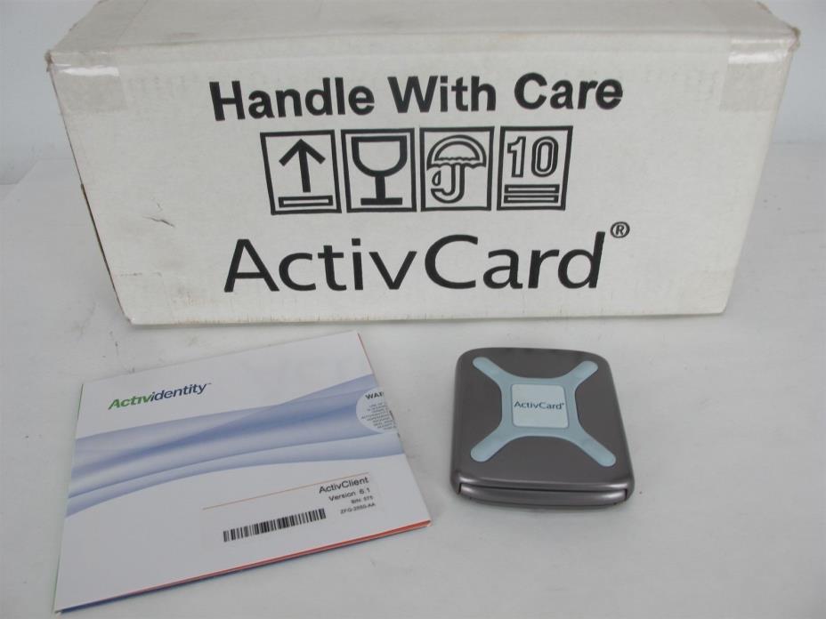 Lot of 24 Actividentity ARS100 ActivCard USB CAC Smart Card Reader ZFG-3601-AC