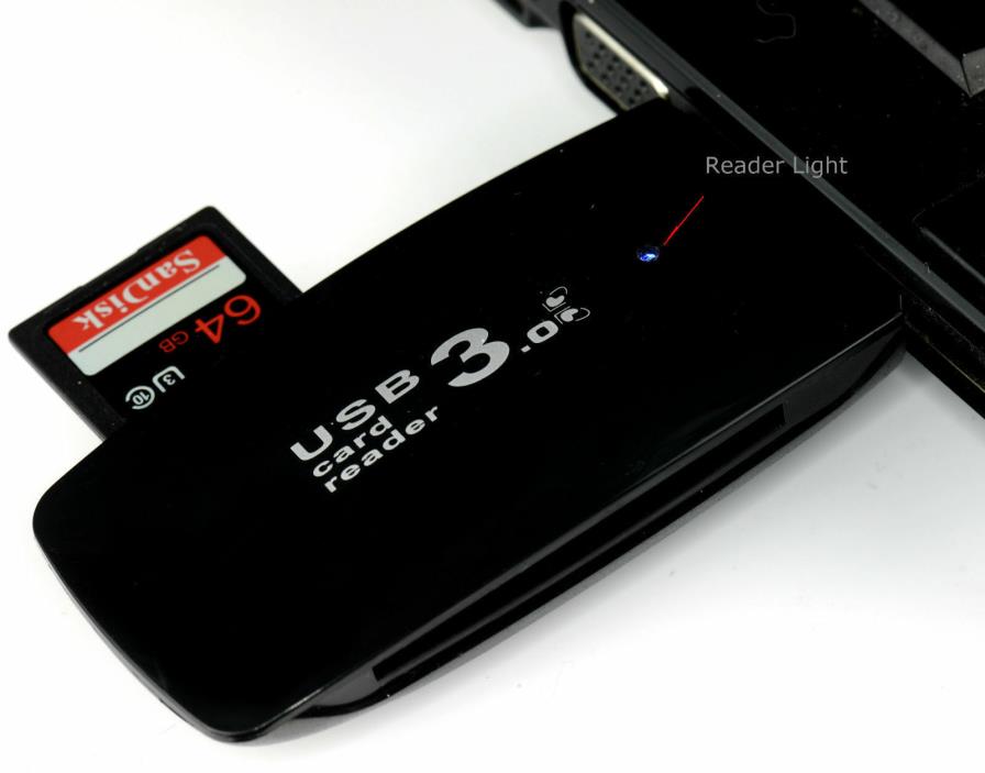 5 Gbps Memory Card Reader Fast USB 3.0 Adapter Up Micro SDXC SD TF Calgary Ca..!